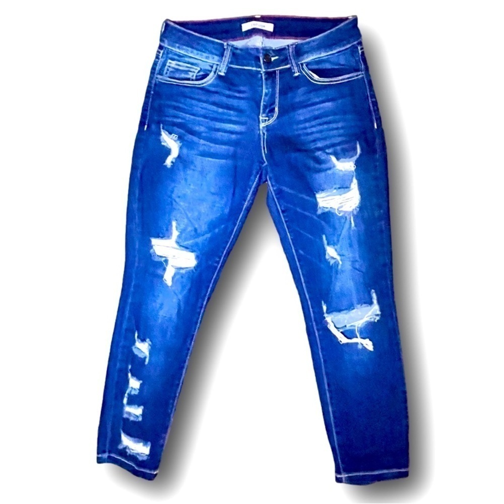 Refuge Relaxed Fit Distressed Baggy Jeans